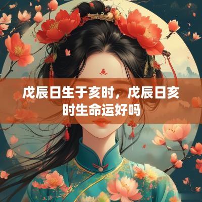 戊辰日生于亥时，戊辰日亥时生命运好吗
