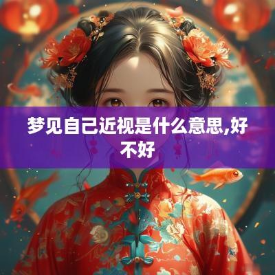 梦见自己近视是什么意思,好不好