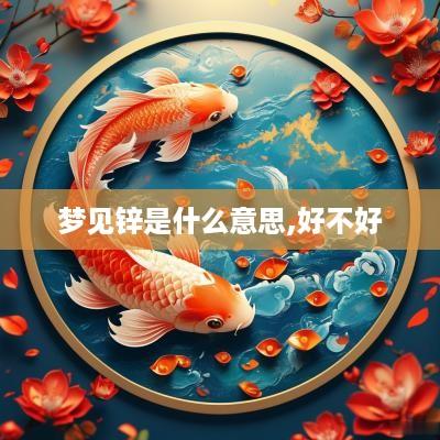梦见锌是什么意思,好不好