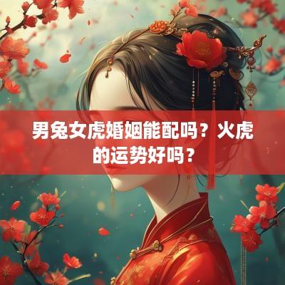男兔女虎婚姻能配吗？火虎的运势好吗？