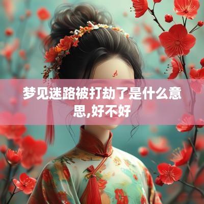 梦见迷路被打劫了是什么意思,好不好