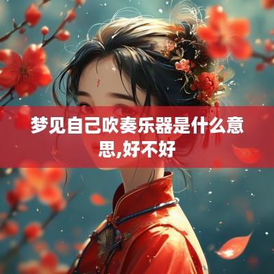 梦见自己吹奏乐器是什么意思,好不好