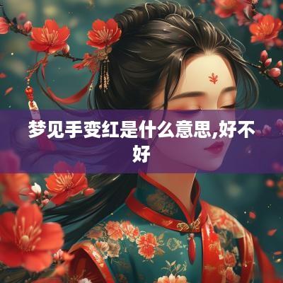 梦见手变红是什么意思,好不好