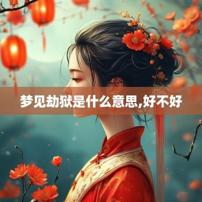 梦见劫狱是什么意思,好不好