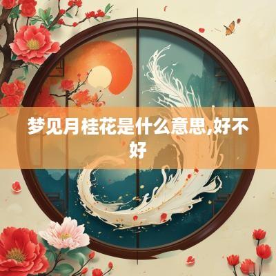 梦见月桂花是什么意思,好不好