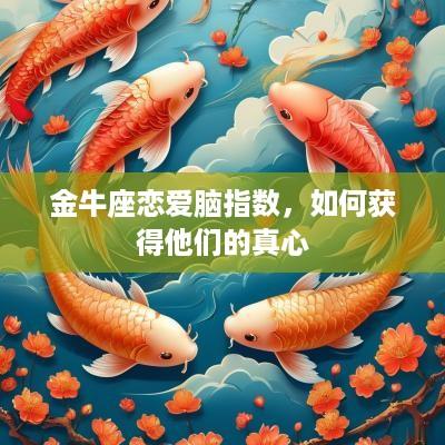 金牛座恋爱脑指数，如何获得他们的真心