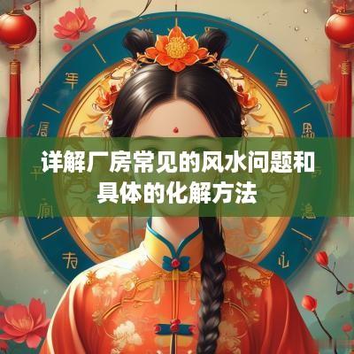 详解厂房常见的风水问题和具体的化解方法
