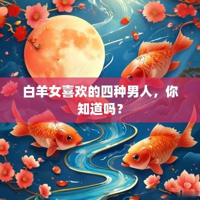 白羊女喜欢的四种男人，你知道吗？