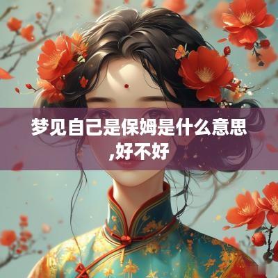 梦见自己是保姆是什么意思,好不好