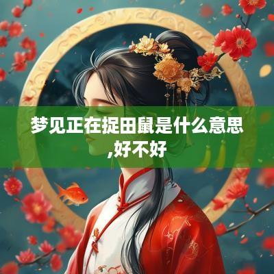 梦见正在捉田鼠是什么意思,好不好