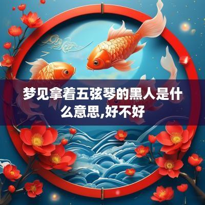 梦见拿着五弦琴的黑人是什么意思,好不好