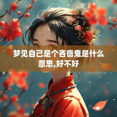 梦见自己是个吝啬鬼是什么意思,好不好