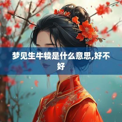 梦见生牛犊是什么意思,好不好
