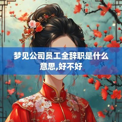 梦见公司员工全辞职是什么意思,好不好