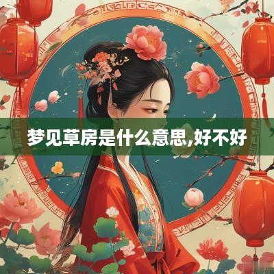 梦见草房是什么意思,好不好