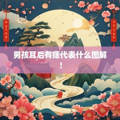 男孩耳后有痣代表什么图解！