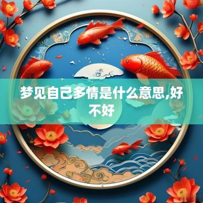 梦见自己多情是什么意思,好不好