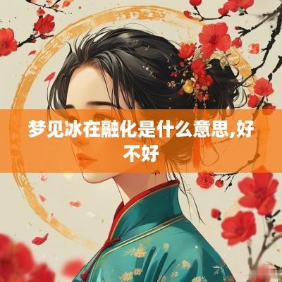 梦见冰在融化是什么意思,好不好
