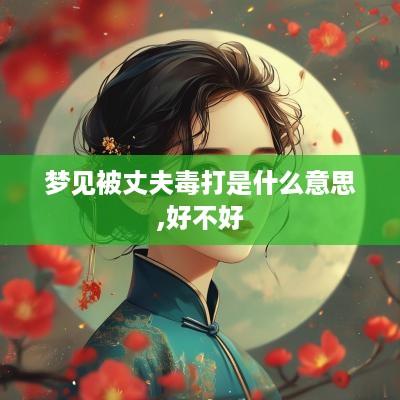 梦见被丈夫毒打是什么意思,好不好