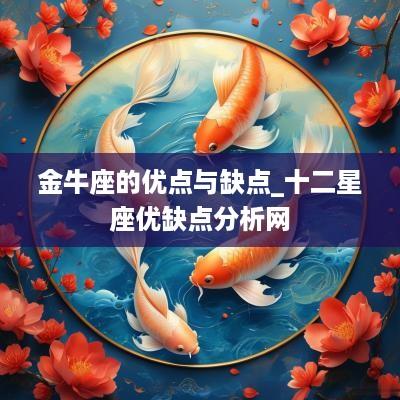 金牛座的优点与缺点_十二星座优缺点分析网