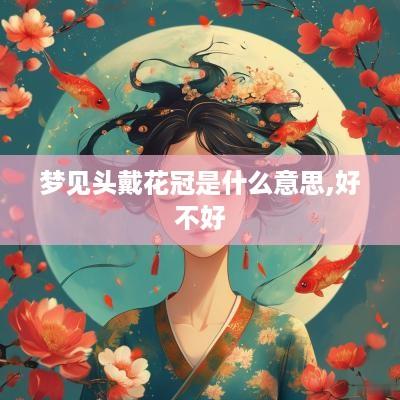 梦见头戴花冠是什么意思,好不好