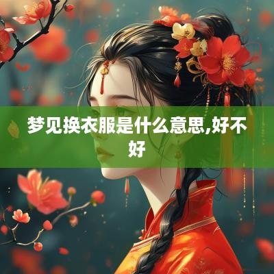 梦见换衣服是什么意思,好不好