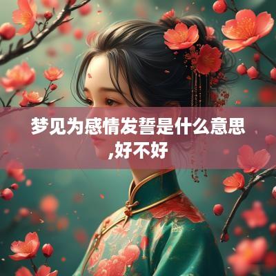 梦见为感情发誓是什么意思,好不好