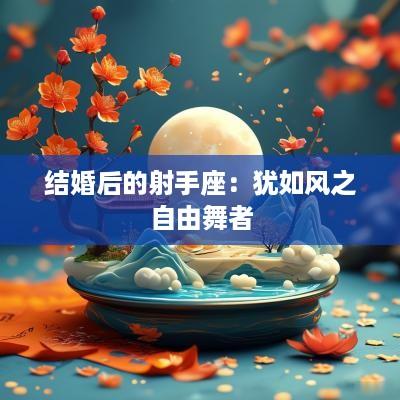 结婚后的射手座：犹如风之自由舞者