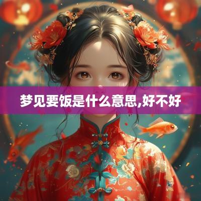 梦见要饭是什么意思,好不好