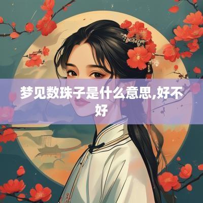梦见数珠子是什么意思,好不好