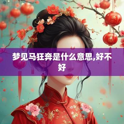 梦见马狂奔是什么意思,好不好