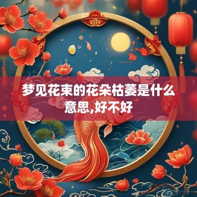 梦见花束的花朵枯萎是什么意思,好不好