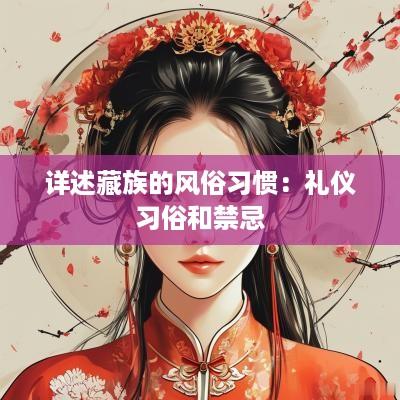 详述藏族的风俗习惯：礼仪习俗和禁忌