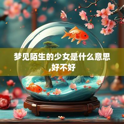 梦见陌生的少女是什么意思,好不好
