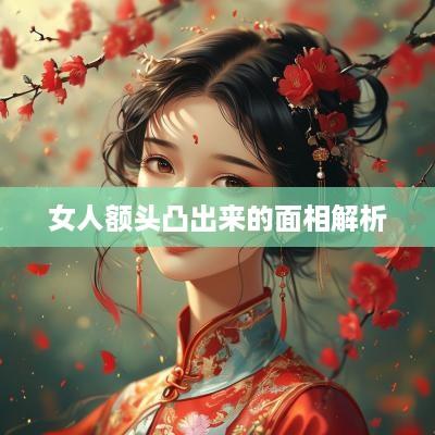 女人额头凸出来的面相解析