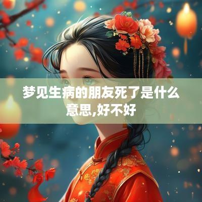梦见生病的朋友死了是什么意思,好不好