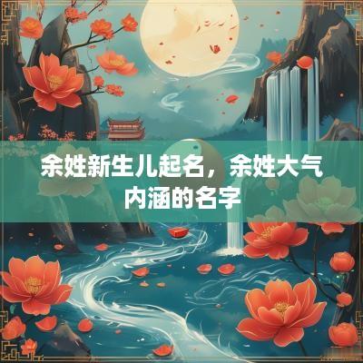 余姓新生儿起名，余姓大气内涵的名字