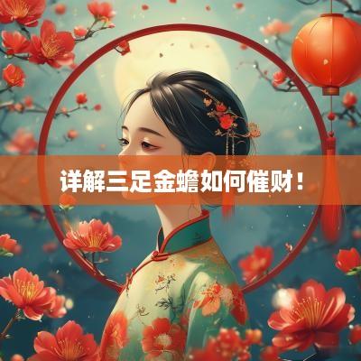 详解三足金蟾如何催财！