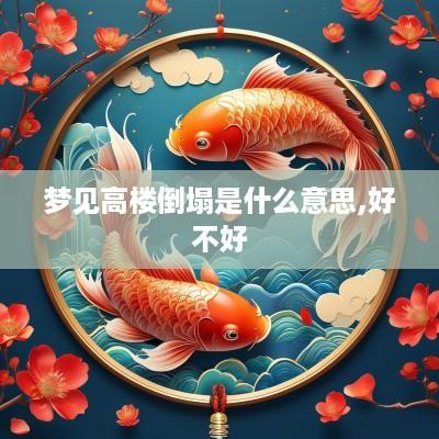 梦见高楼倒塌是什么意思,好不好