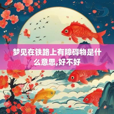 梦见在铁路上有障碍物是什么意思,好不好