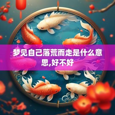 梦见自己落荒而走是什么意思,好不好