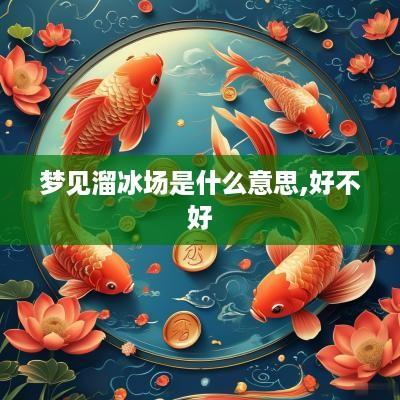 梦见溜冰场是什么意思,好不好