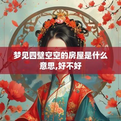 梦见四壁空空的房屋是什么意思,好不好