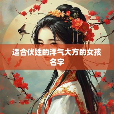 适合伏姓的洋气大方的女孩名字
