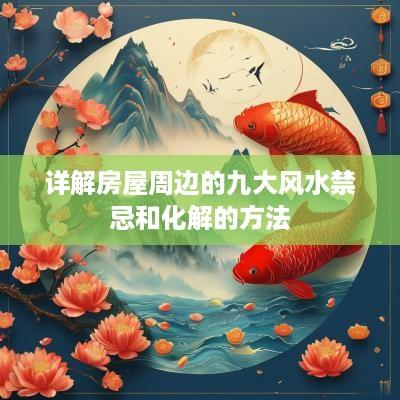 详解房屋周边的九大风水禁忌和化解的方法