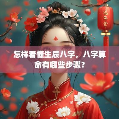 怎样看懂生辰八字，八字算命有哪些步骤？