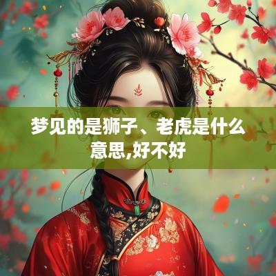 梦见的是狮子、老虎是什么意思,好不好