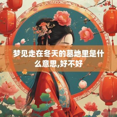 梦见走在冬天的墓地里是什么意思,好不好