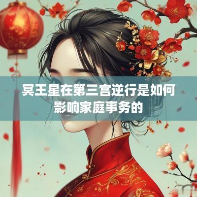 冥王星在第三宫逆行是如何影响家庭事务的