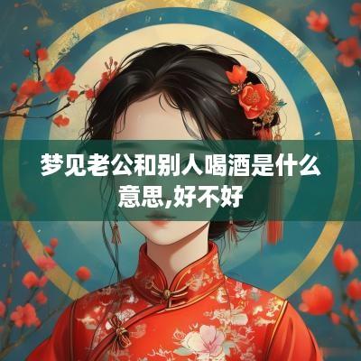 梦见老公和别人喝酒是什么意思,好不好